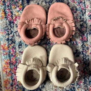 2 pair freshly picked shoes